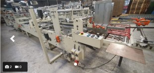 Carton gluer crashlock